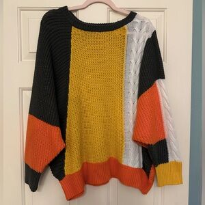 boutique sweater - (L oversized)